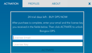 bongiovi dps 2.1.0.6 activation key